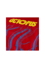 OCTOPUS BRAND BLURRED RED HOODIE